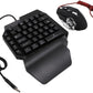 One Hand RGB Gaming Keyboard and Mouse Combo